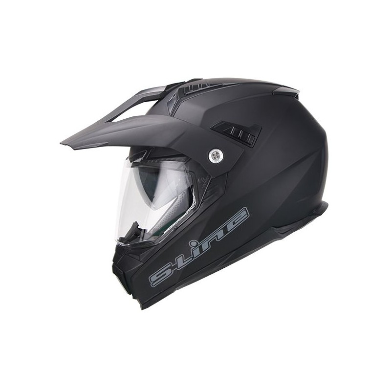 Casco Helmet Integrale strada Moto S-LINE S448 APEX Nero Matt Giallo taglia M