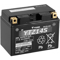 Yuasa Batterie YTZ14S, 12V...