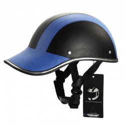 Baseball style bike helmet