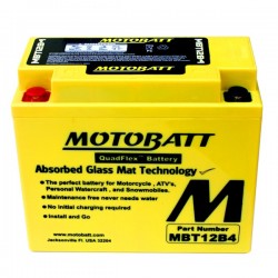 Batería MBT12B4 Motobatt...