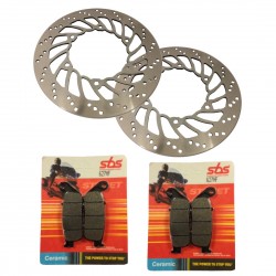 Front Discs and Pads Kit