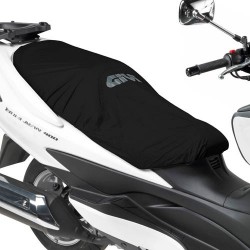 Motorcycle seat cover and...