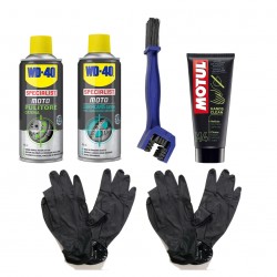 Chain Cleaning Kit wd-40 +...